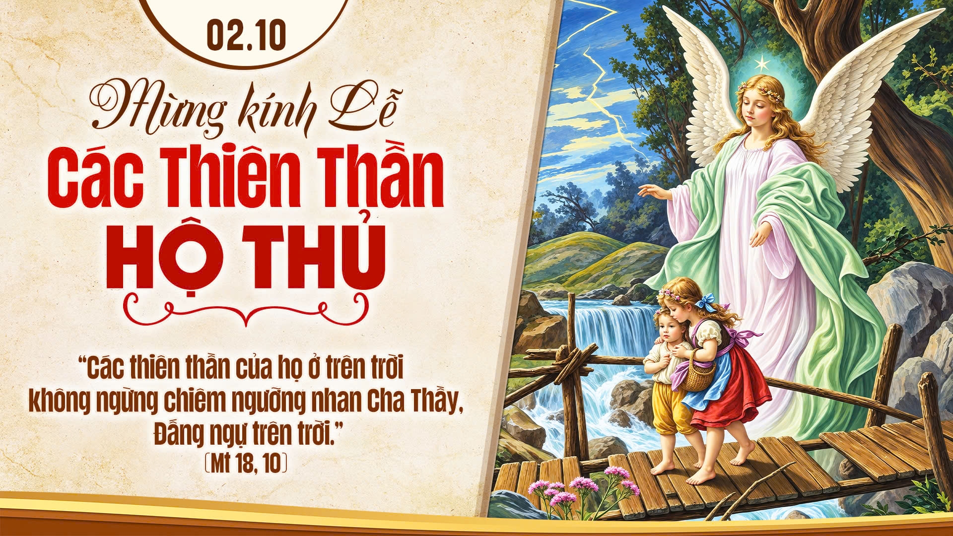 Suy Niệm Lời Chúa | Thứ Sáu Sau Chúa Nhật Tuần XXVI Mùa Thường Niên - LỄ CÁC THIÊN THẦN HỘ THỦ. Lễ nhớ | Lc 10,13-16 | Phút Cầu Nguyện